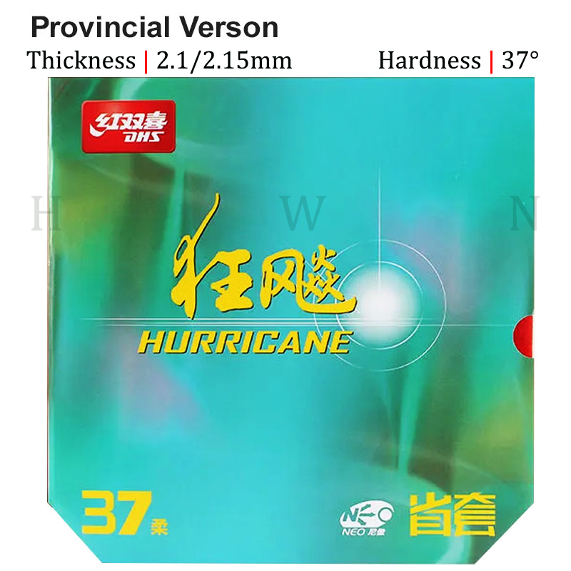 Table Tennis Backhand - Hakiki DHS Hurricane 3 NEO il
