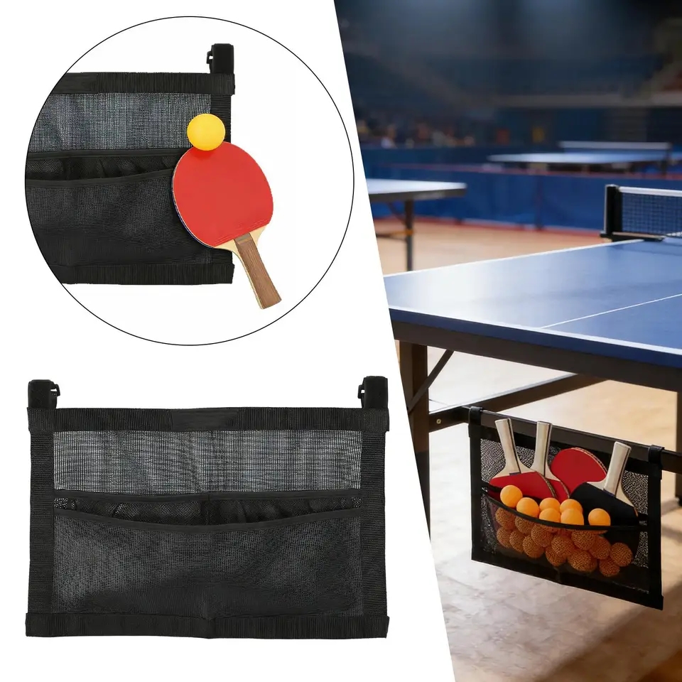 Table Tennis Backhand - Yeni Örgü Pingpong Topu Tutucu Büyük