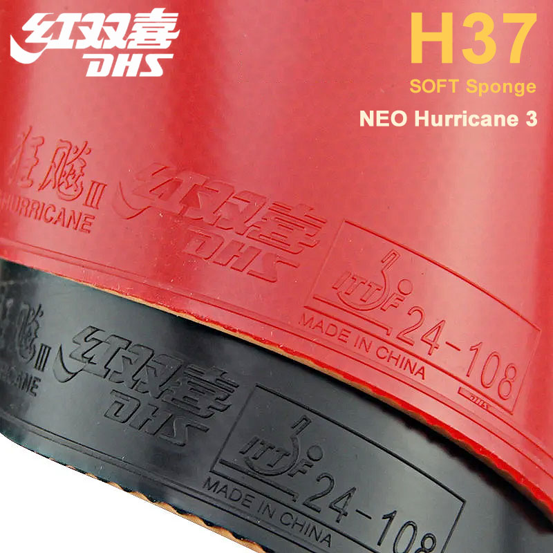 Hakiki DHS Hurricane 3 NEO gen - Table Tennis Backhand incelemesi ve fiyatı